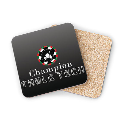 Custom Champion Table Tech coasters image -  Champion Table Tech