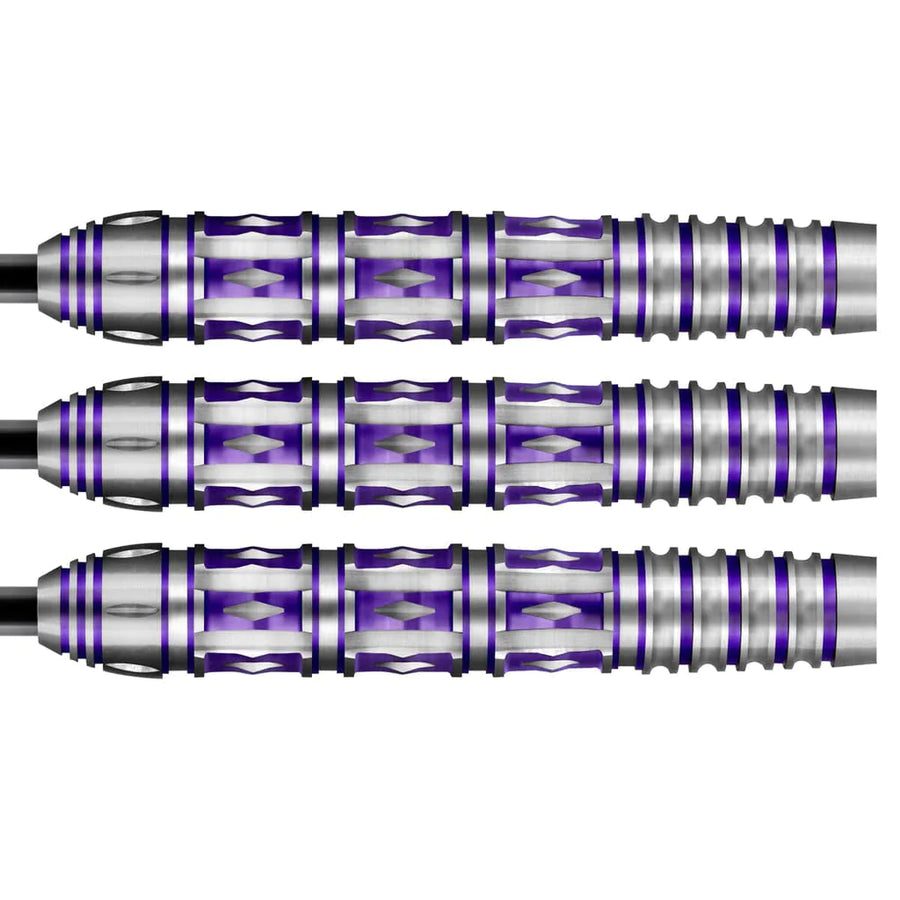 Americana Mardi Gras Steel Tip Dart Set- 80% Tungsten Barrels image