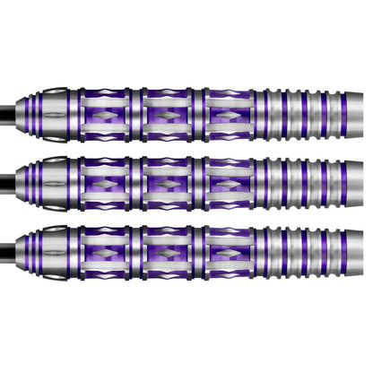 Americana Mardi Gras Steel Tip Dart Set- 80% Tungsten Barrels image