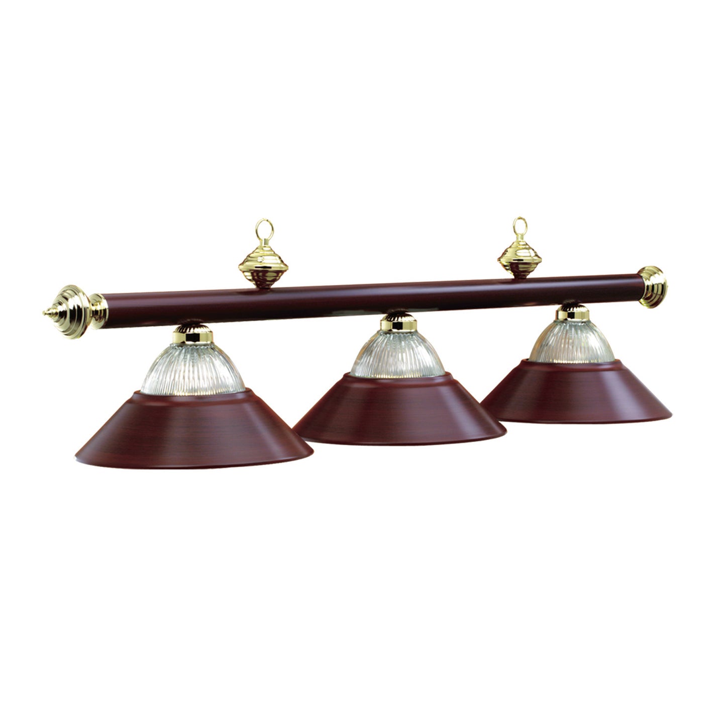 3 Lt-54" Billiard Light-Burgandy image -  Champion Table Tech