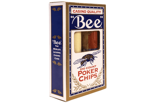 Bee Premium Poker Chips 100 Per Box image 