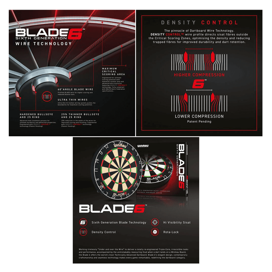 Blade 6 Dartboard Winmau image