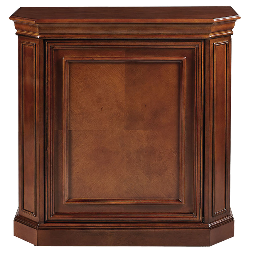 Armoire de bar avec barre - Châtaignier