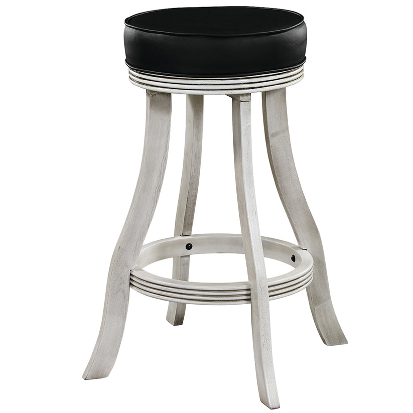 Tabouret de bar sans dossier - Blanc antique