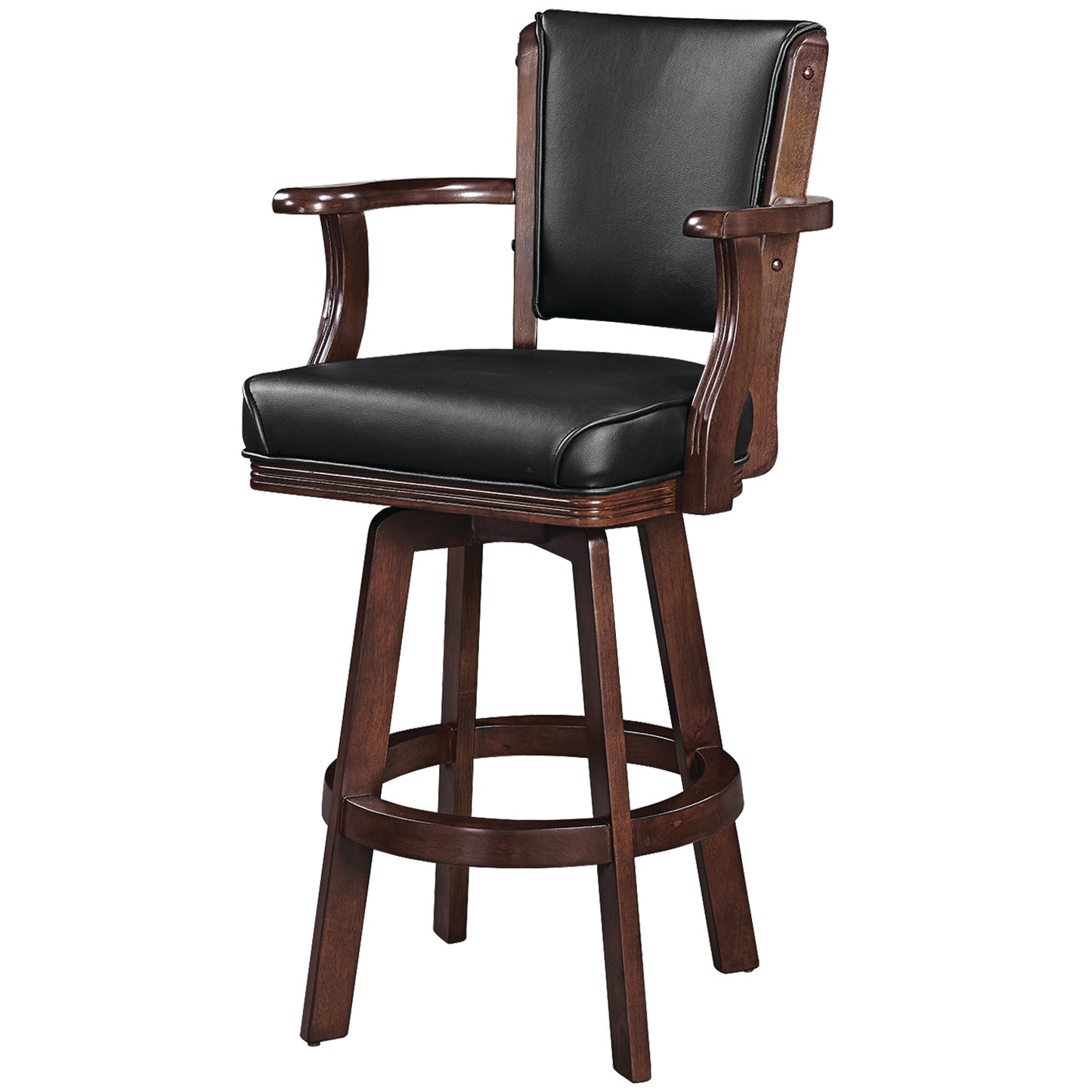 Swivel Barstool With Arms-Cappuccino, image -  Champion Table Tech