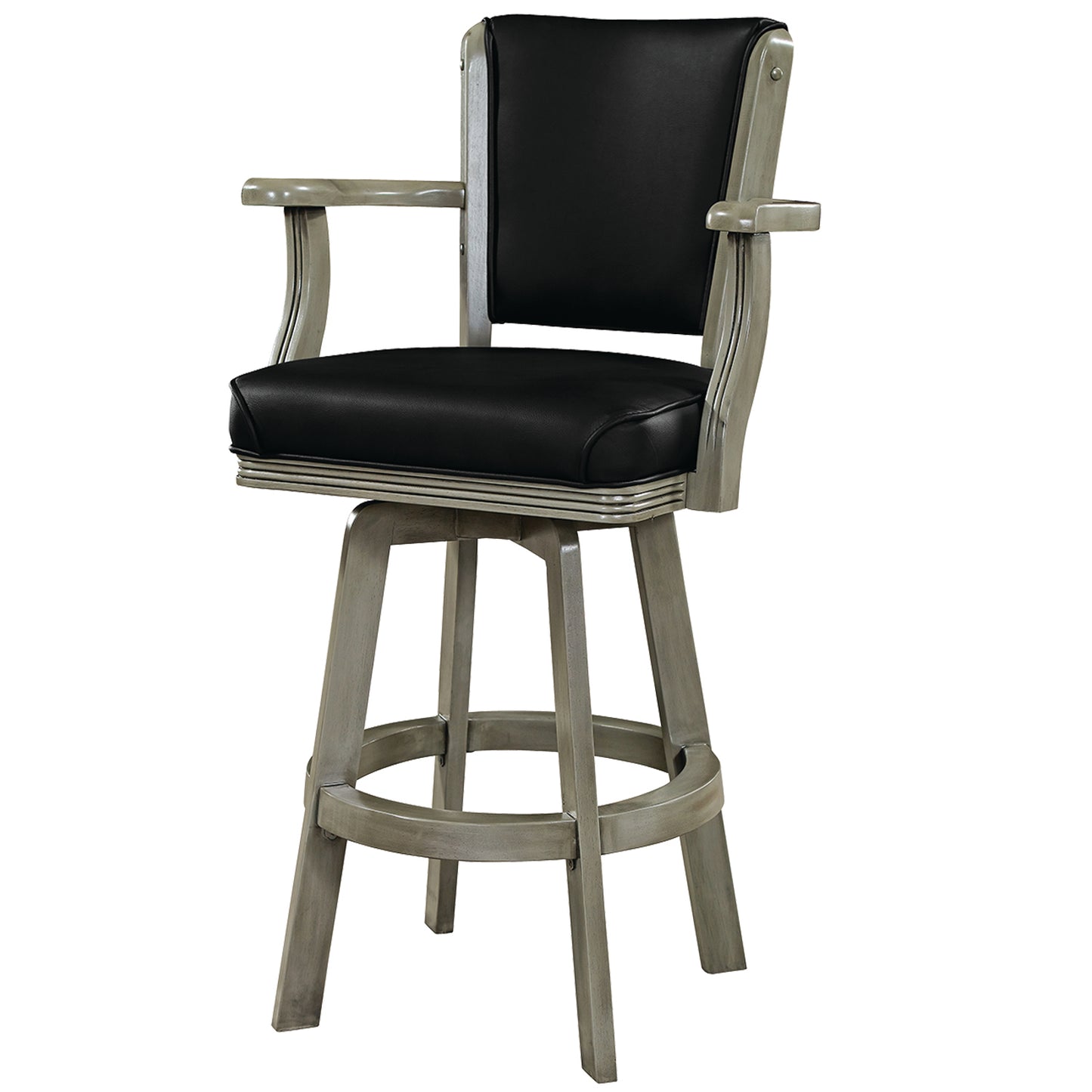 Swivel Barstool With Arms-Slate image -  Champion Table Tech