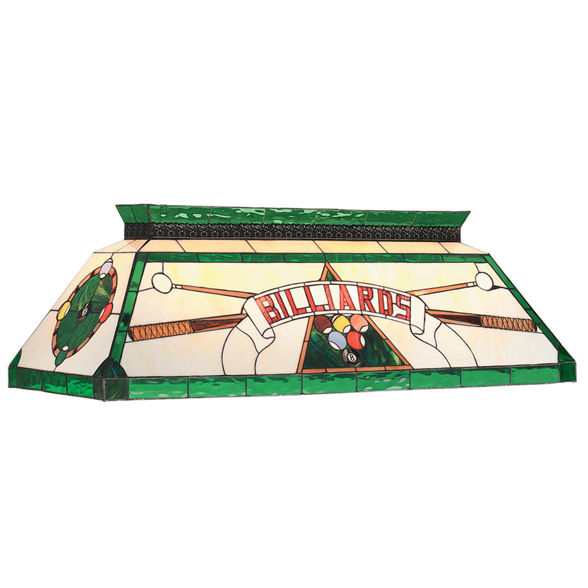 Billard Tiffany 44" vert clair