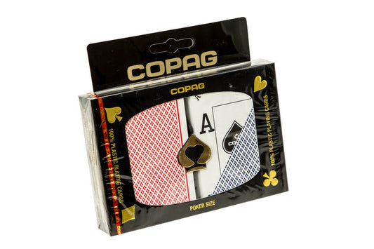 Copag Playing Cards Set Of 2 - 100% Plastic image 