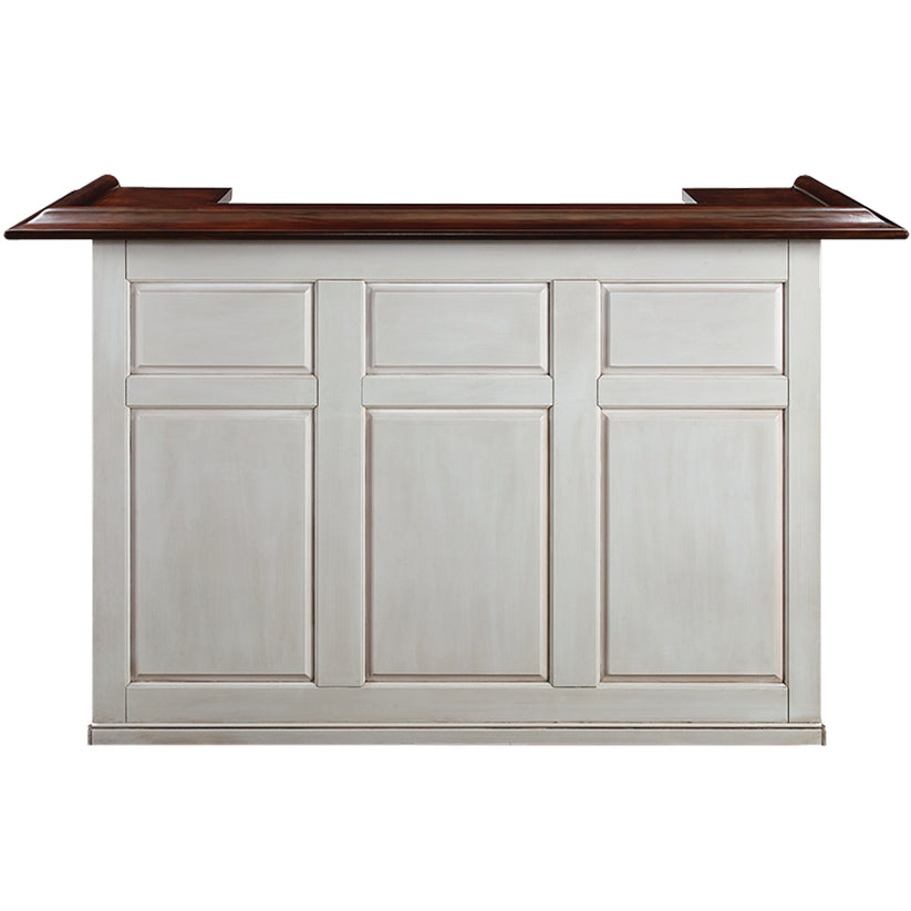 72" Bar - Antique White