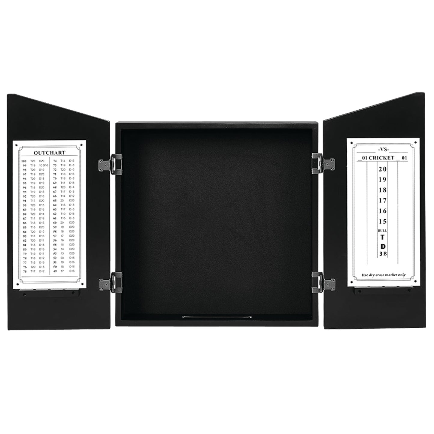 Dartboard Cabinet-Black image -  Champion Table Tech