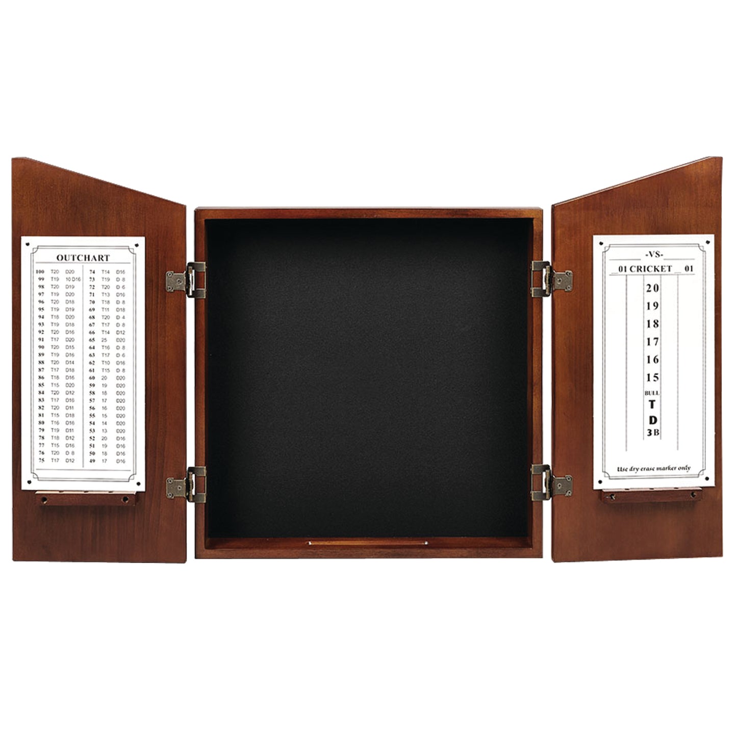 Dartboard Cabinet-Chestnut image -  Champion Table Tech