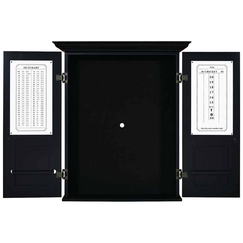 Dartboard Cabinet Square - Black