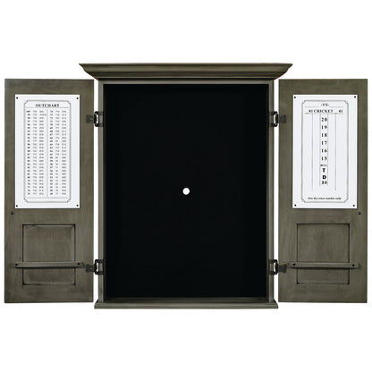 Dartboard Cabinet Square - Slate image -  Champion Table Tech