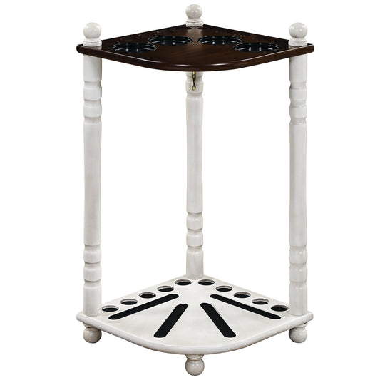 Floor Cue Rack - Antique White image -  Champion Table Tech 