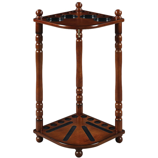 Floor Cue Rack - Chestnut image -  Champion Table Tech 