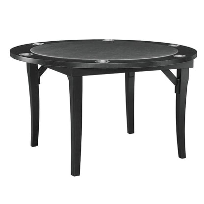 48" Folding Game Table - Black image -  Champion Table Tech