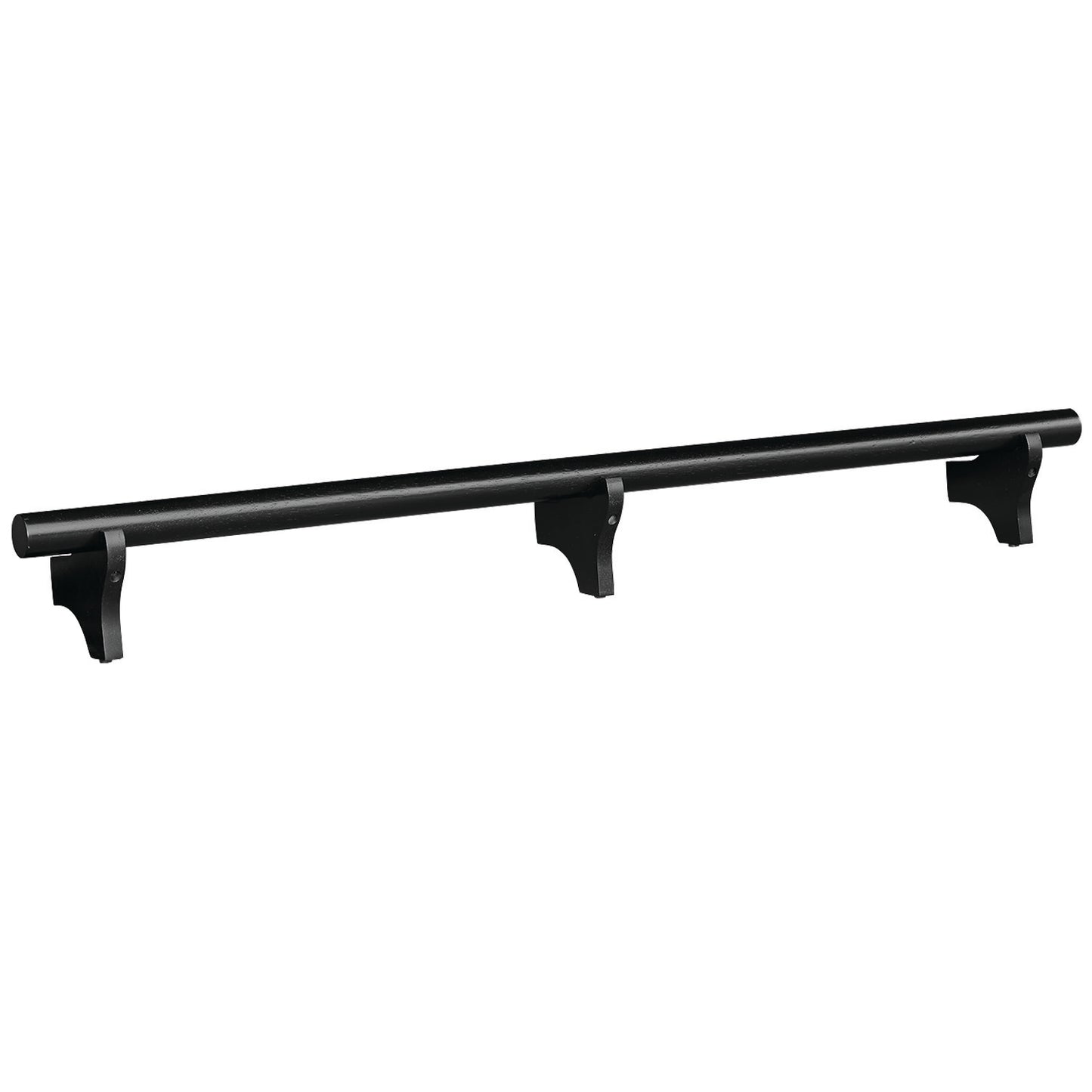 72" Dry Bar Foot Rail - Black image -  Champion Table Tech