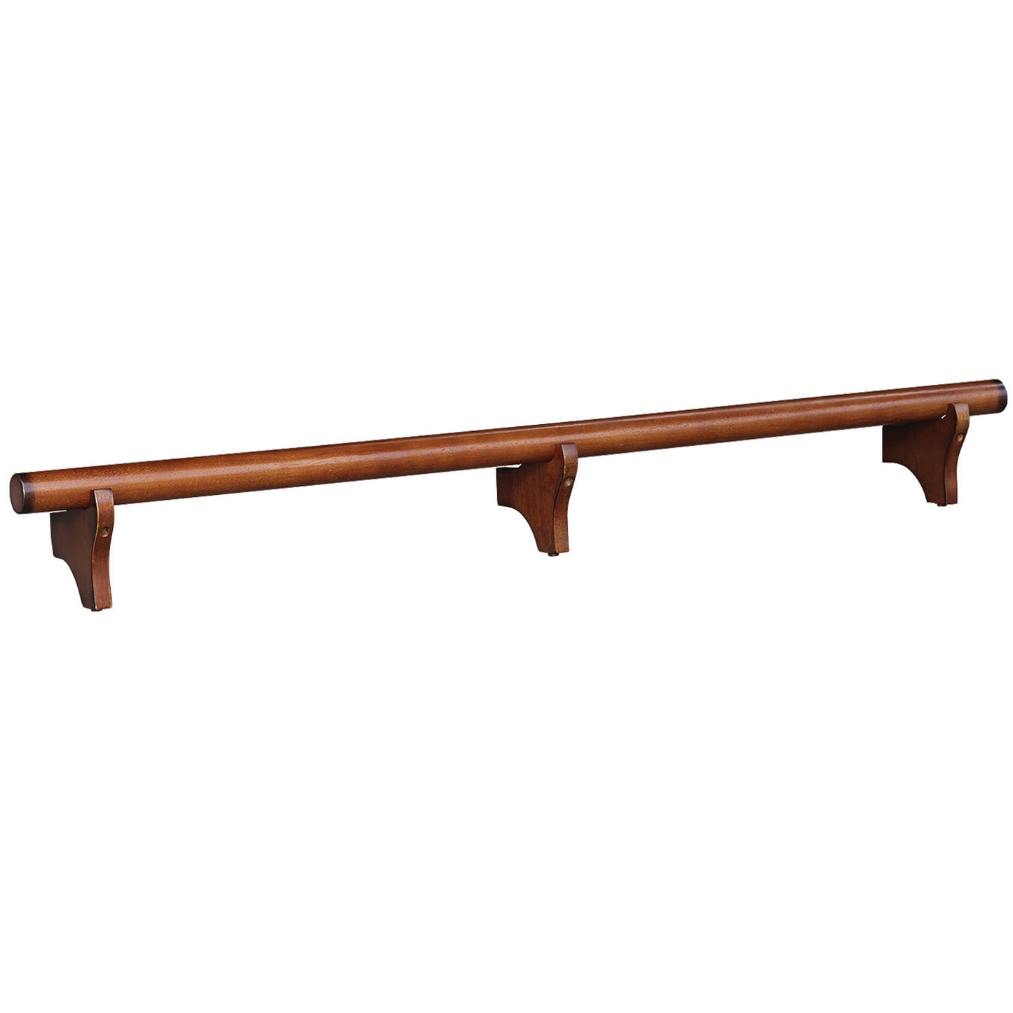 72" Dry Bar Foot Rail - Chestnut image -  Champion Table Tech