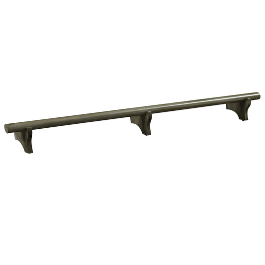 72" Dry Bar Foot Rail - Slate image -  Champion Table Tech 