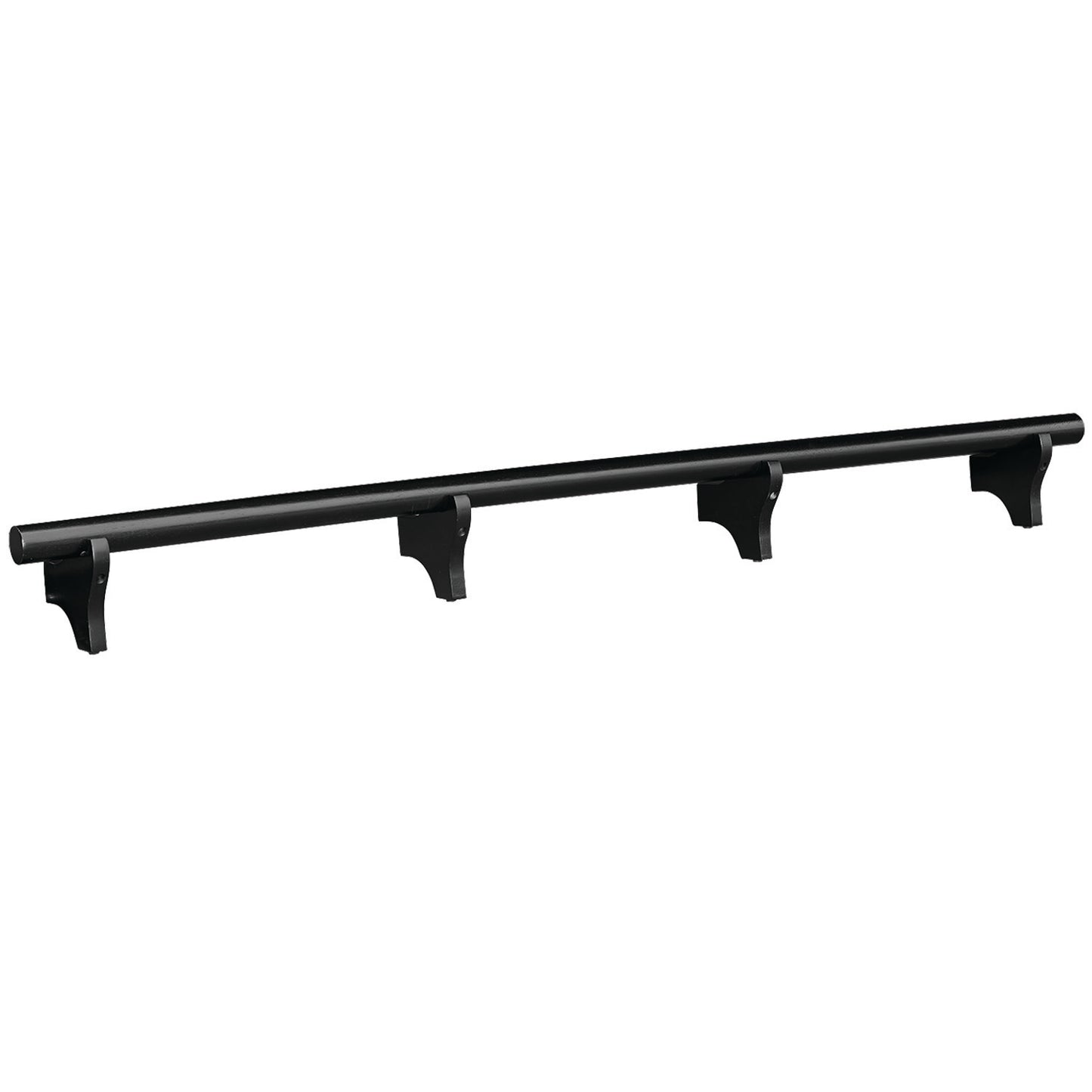 84" Dry Bar Foot Rail - Black image -  Champion Table Tech