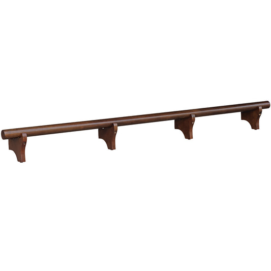 84" Dry Bar Foot Rail - Cappuccino, image -  Champion Table Tech 