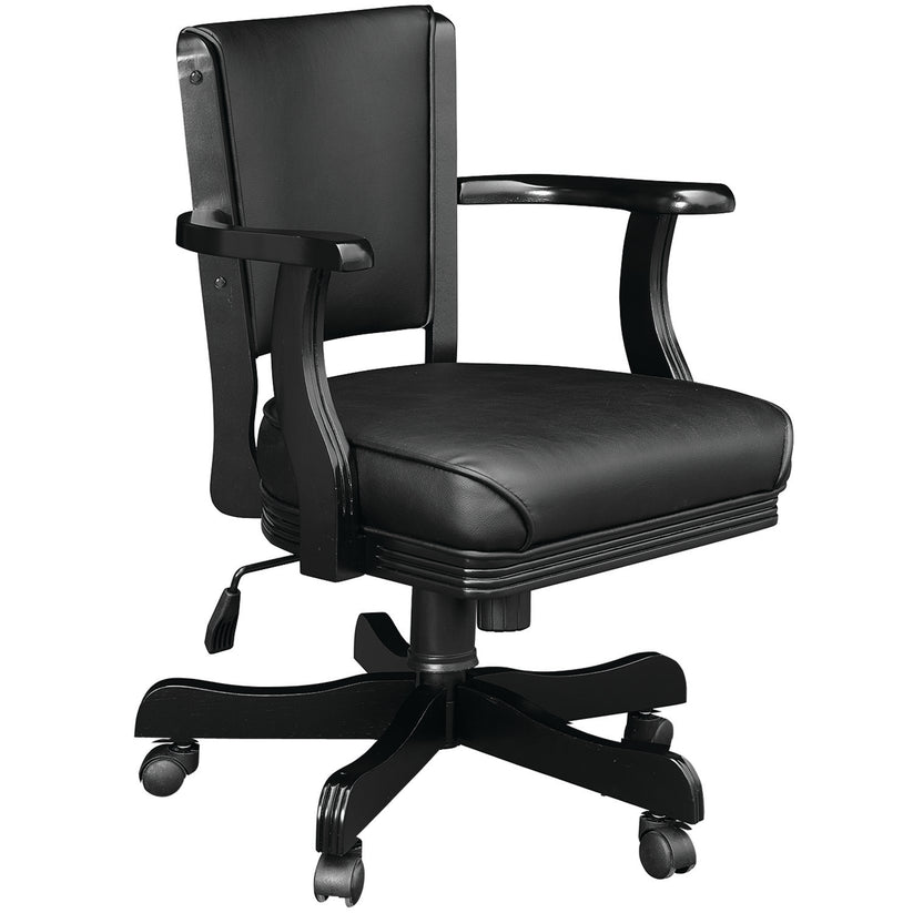 Swivel Game Chair - Black