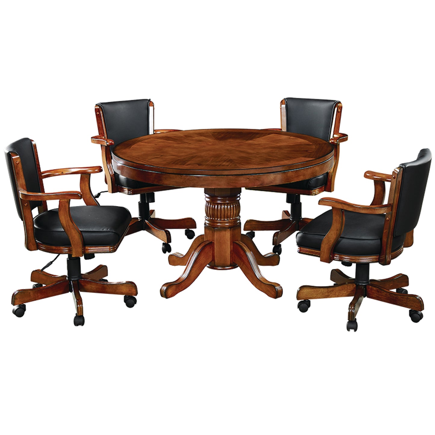 Swivel Game Chair - Chestnut image -  Champion Table Tech