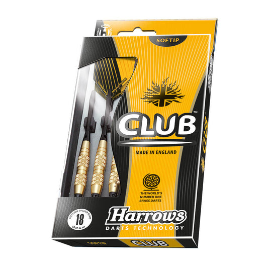 Harrows Club Brass Soft Tip image 