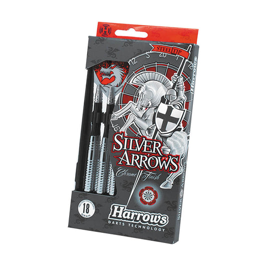 Harrows Silver Arrow Steel Tip Darts image 