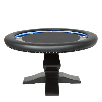 Table de poker ronde LED Ginza