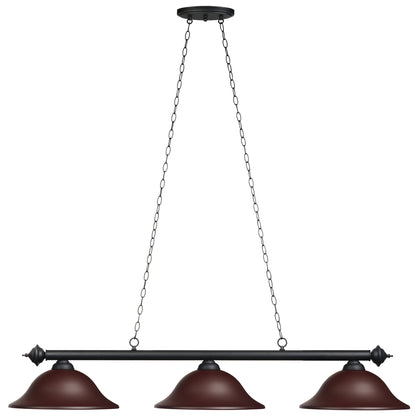 60" Marseilles Lamp Burgandy image -  Champion Table Tech