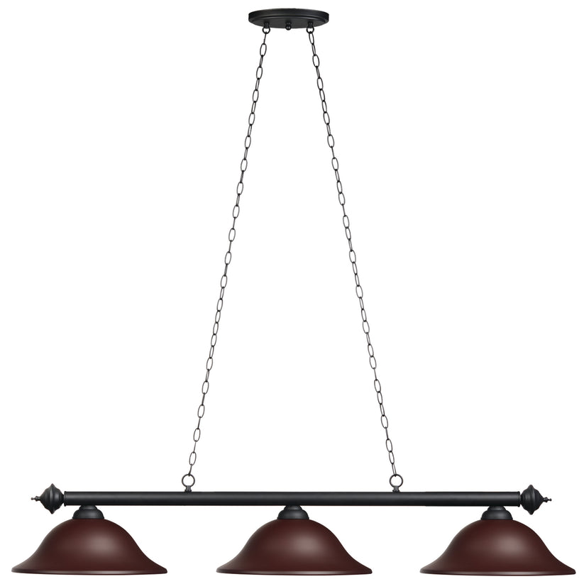 60" Marseilles Lamp Burgandy