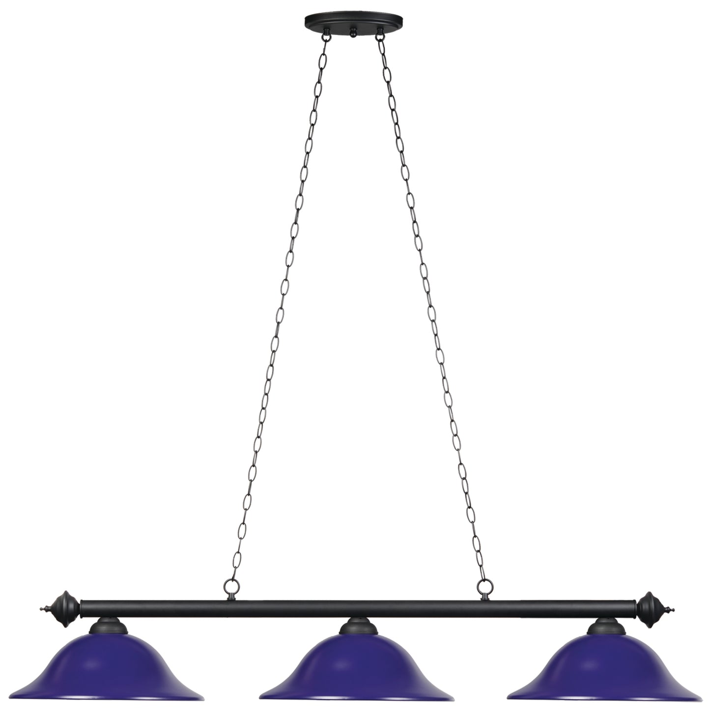 60" Marseilles Lamp Blue image -  Champion Table Tech