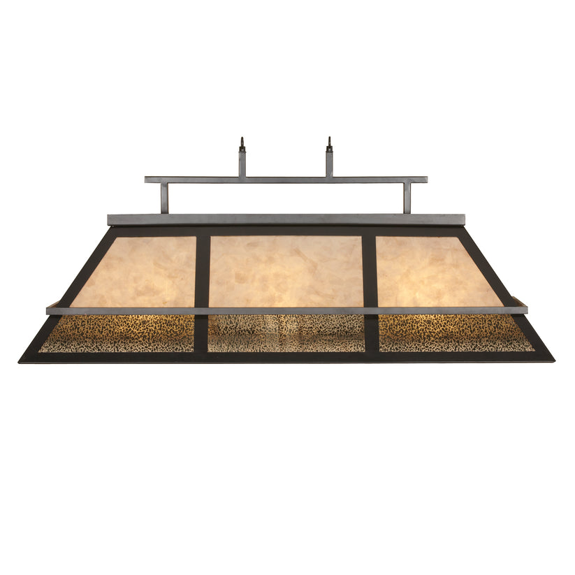 44" Billiard Light With Kd Frame - Mercury Mica