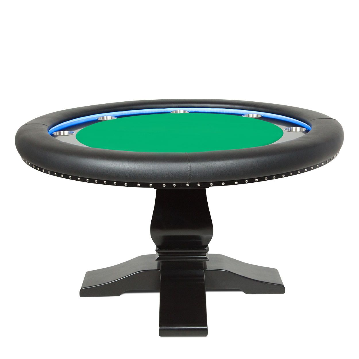 Table de poker ronde LED Ginza