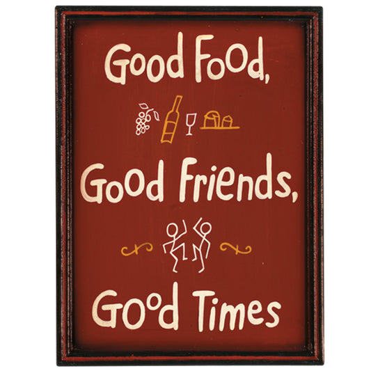 Good Food, Good Friends, Good Times image -  Champion Table Tech 