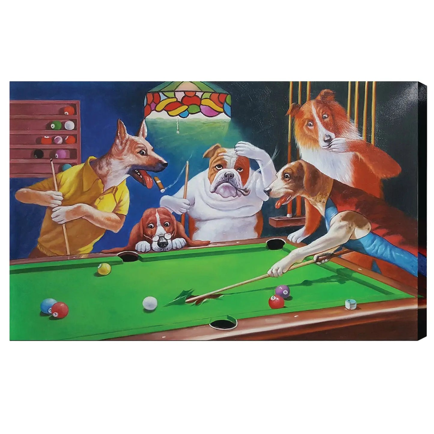 Oil Painting On Canvas - Jack The Ripper RAM Game Room