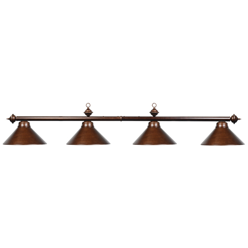 78" 4 Lt Billiard Light-Cappuccino