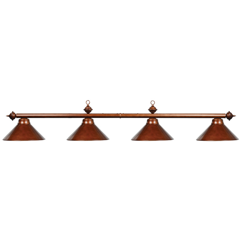 78" 4 Lt Billiard Light-Chestnut