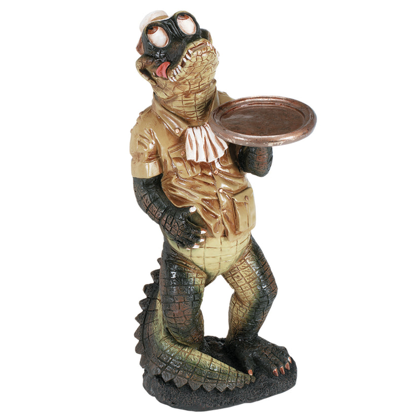 35" H Gator Waiter