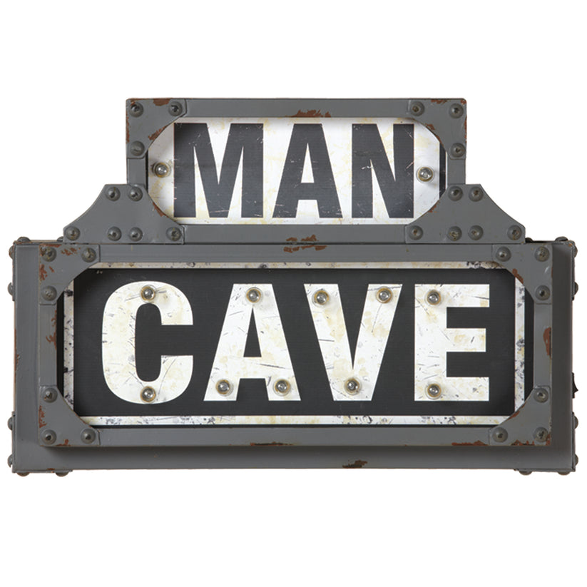 Metal Sign-Man Cave