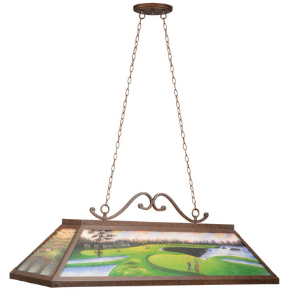 48"Hand-Painted Billiard Light image -  Champion Table Tech