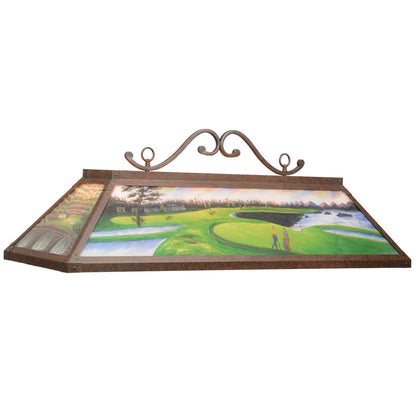 48"Hand-Painted Billiard Light image -  Champion Table Tech