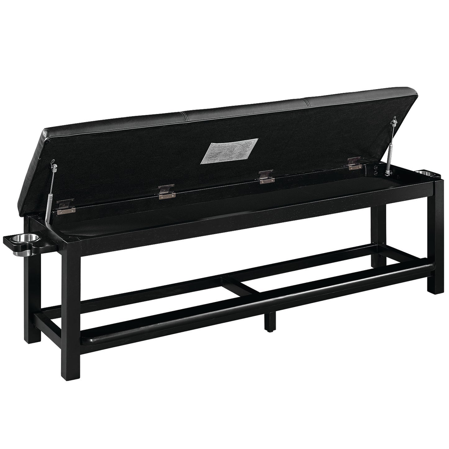 Spectator Storage Bench-Black image -  Champion Table Tech