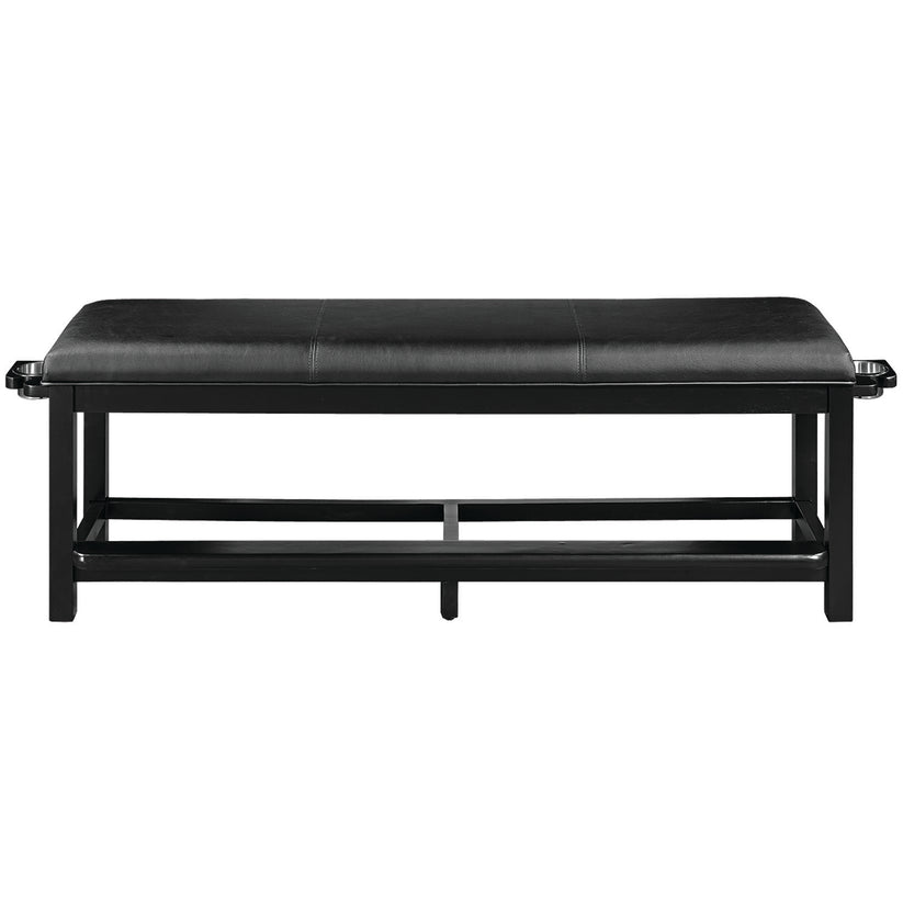 Spectator Storage Bench-Black