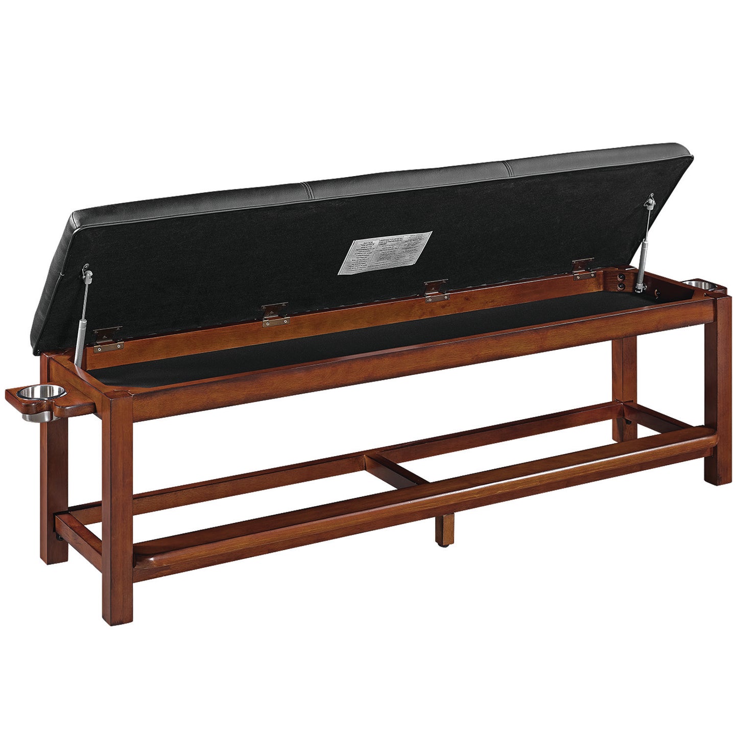 Spectator Storage Bench-Chestnut image -  Champion Table Tech