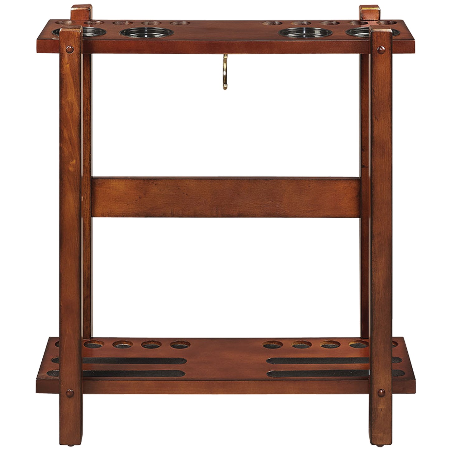 Straight Floor Cue Rack-Chestnut image -  Champion Table Tech