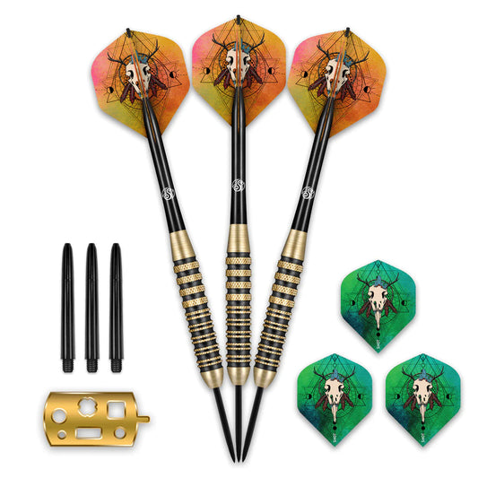 Shot Talisman Steel Tip Darts Set-High Performance Steel image 