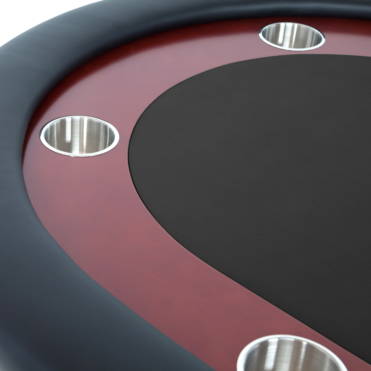 Table de poker Rockwell 94" (acajou)