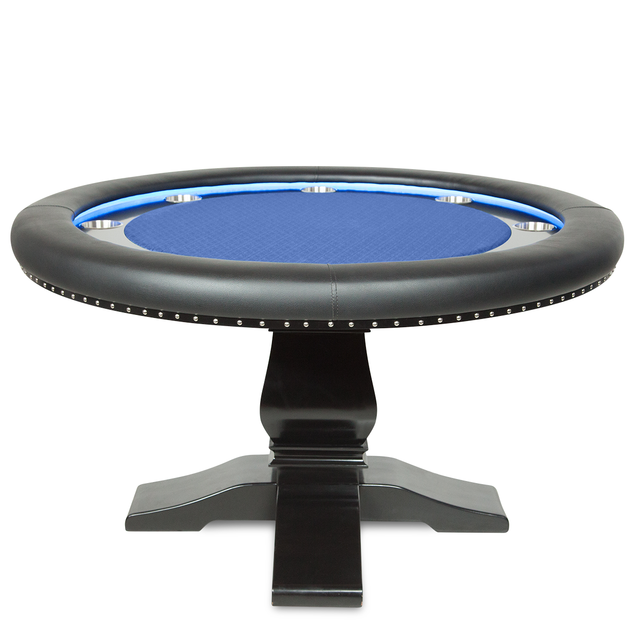 Table de poker ronde LED Ginza